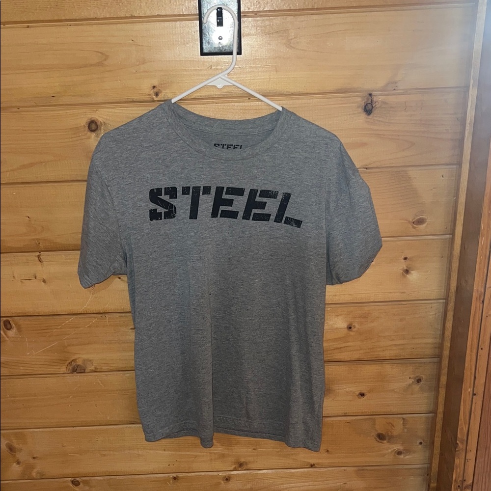 Gray Men's T-Shirt